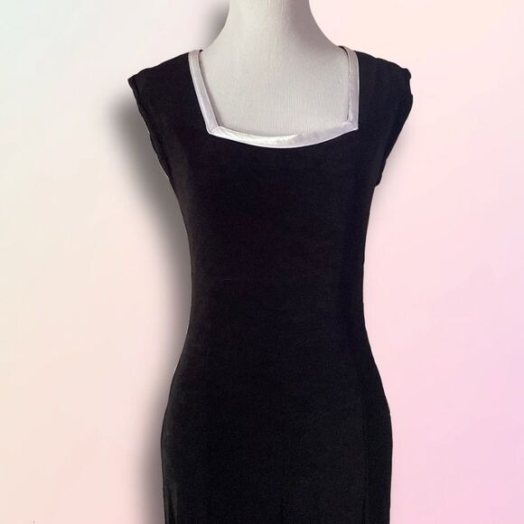Cache, Vintage, Black, Sleeveless, Formal, Maxi Dress/Gown - Picture 15 of 16